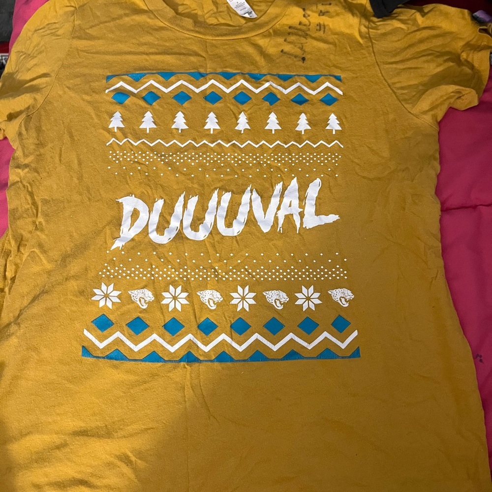 Jacksonville Jaguars T shirt signed by JOSH ALLEN
